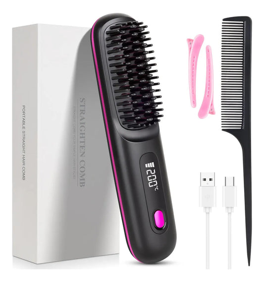 Cepillo Alisador Portatil